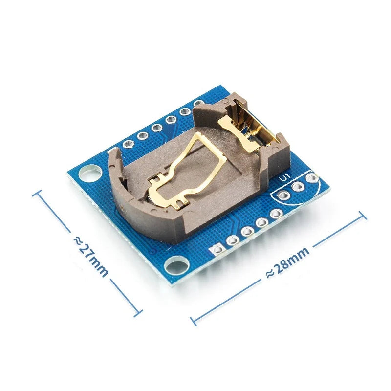Tiny RTC Real Time Clock DS1307 I2C IIC Module for Arduino Rated 5.0 Tiny RTC Real Time Clock DS1307 I2C IIC Module for Arduino Rated 5.0